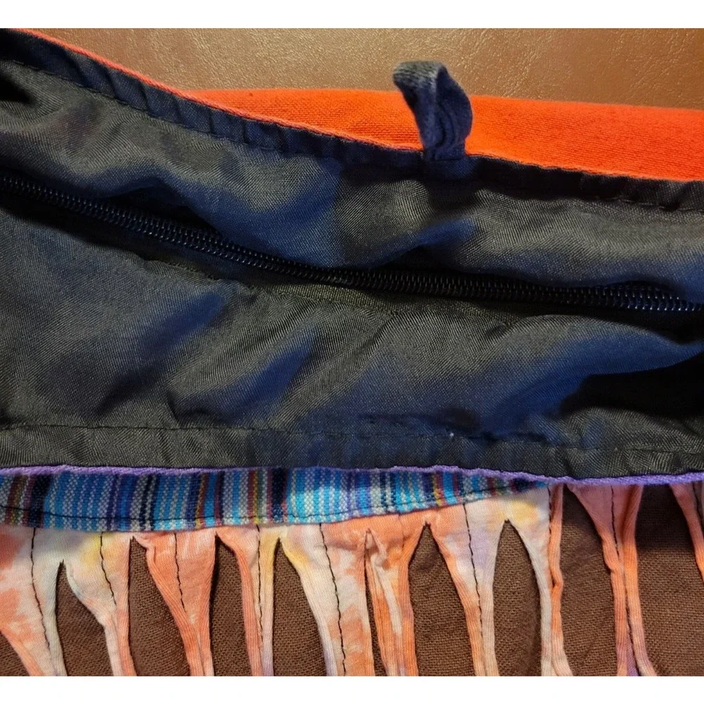 Mackinac Multicolor Hippie Boho Slouch‎ Hobo Sling Nepal Cross Body Shoulder Bag
